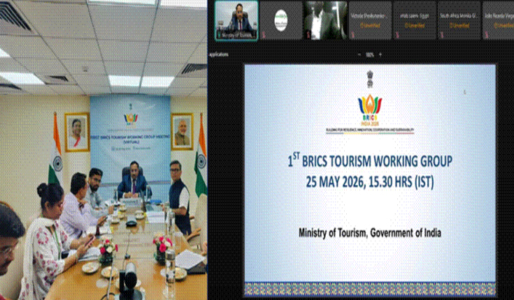 India Chairs Inaugural BRICS 2026 Tourism Working Group Meeting
